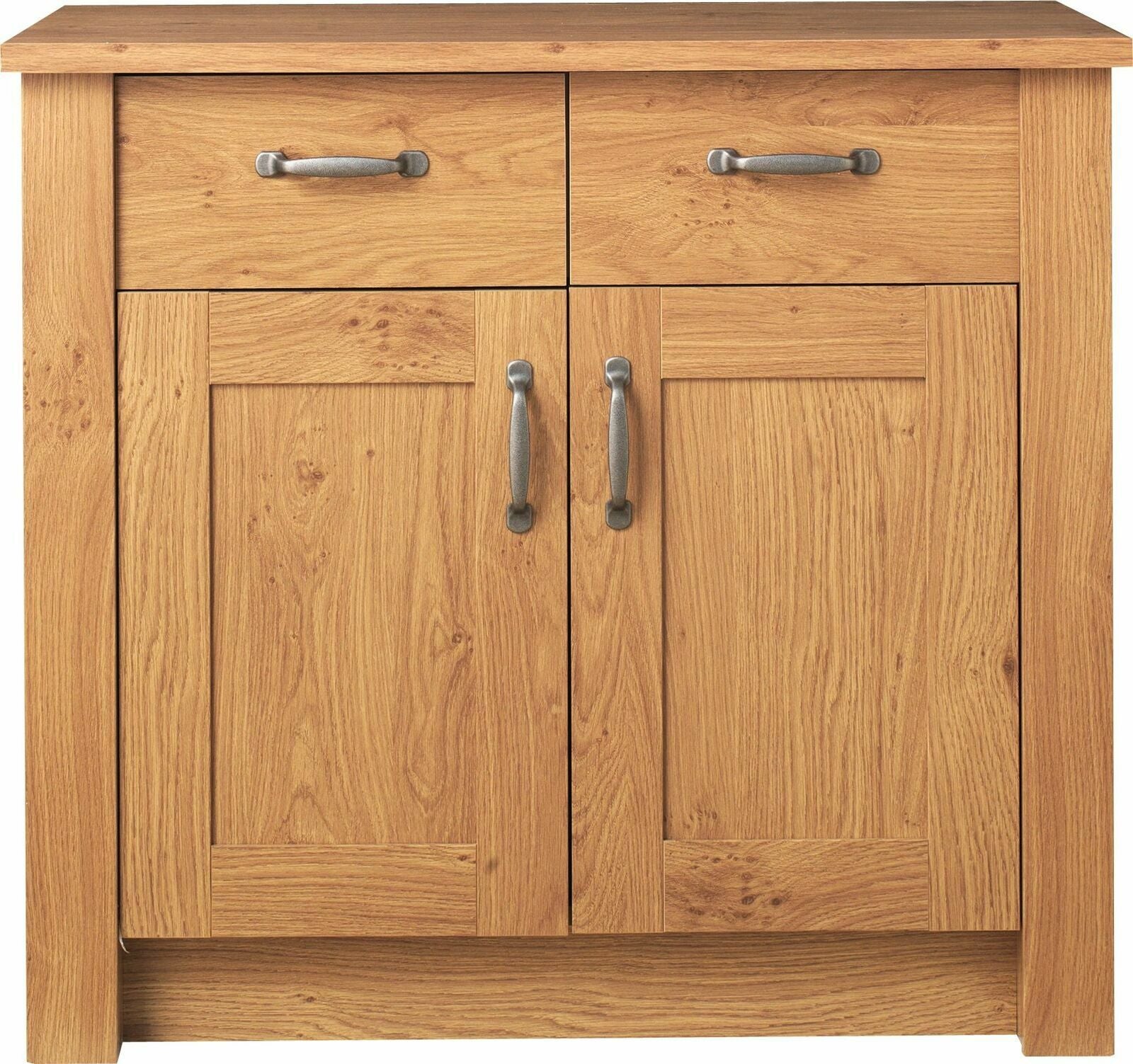 Ohio 2 Door 2 Drawer Sideboard - Oak Effect ( B Grade 32280 )