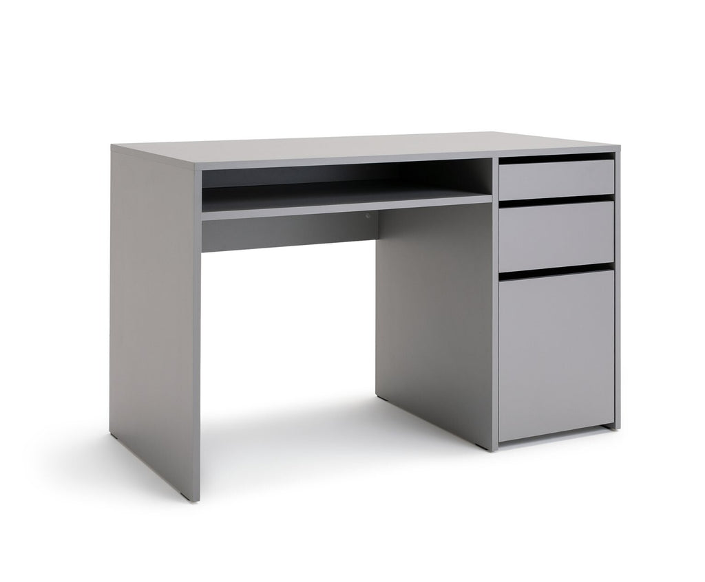 Home Pepper 2 Drawer Pedestal Office Desk - Grey ( B Grade )