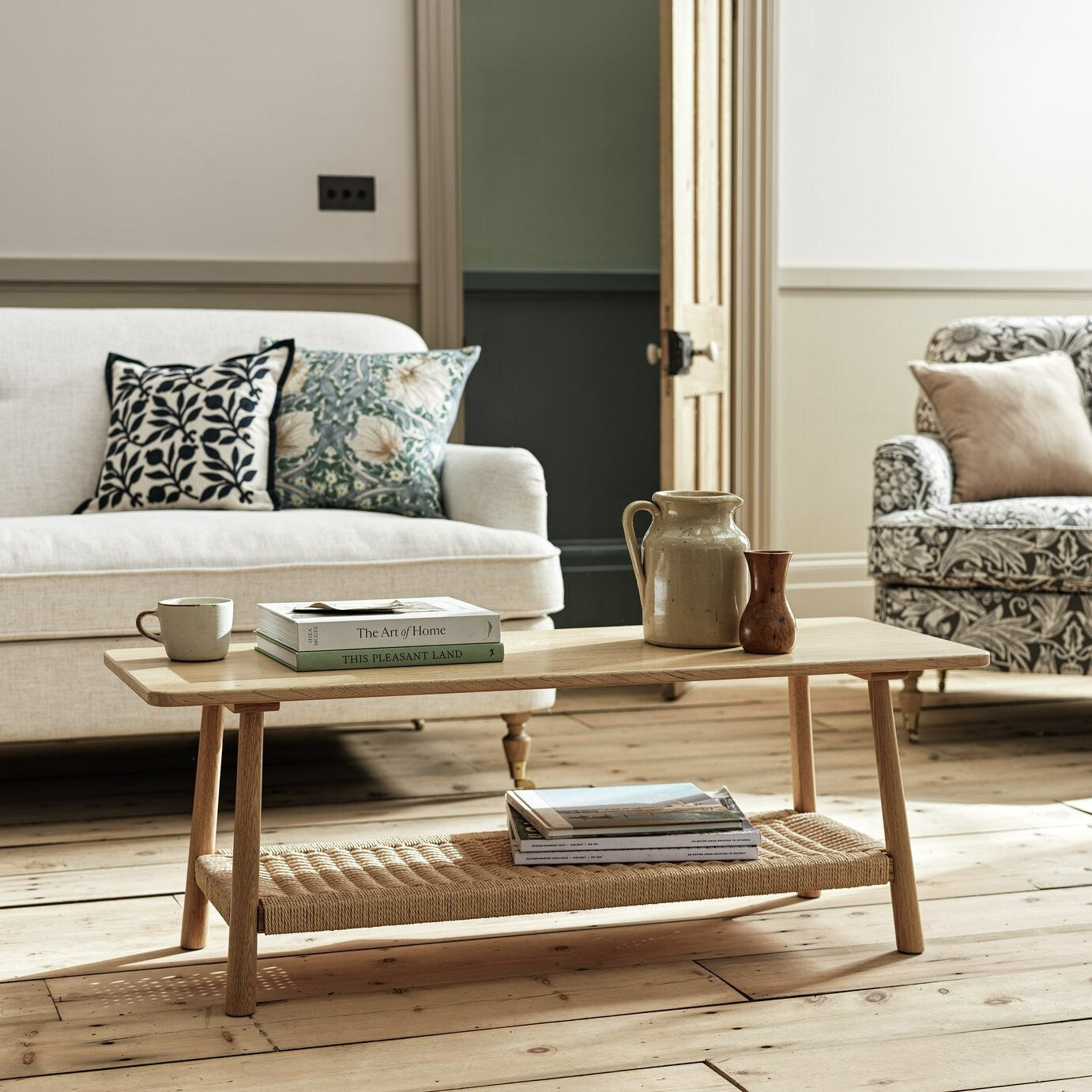 Habitat x Morris & Co. Canterbury Oak Coffee Table