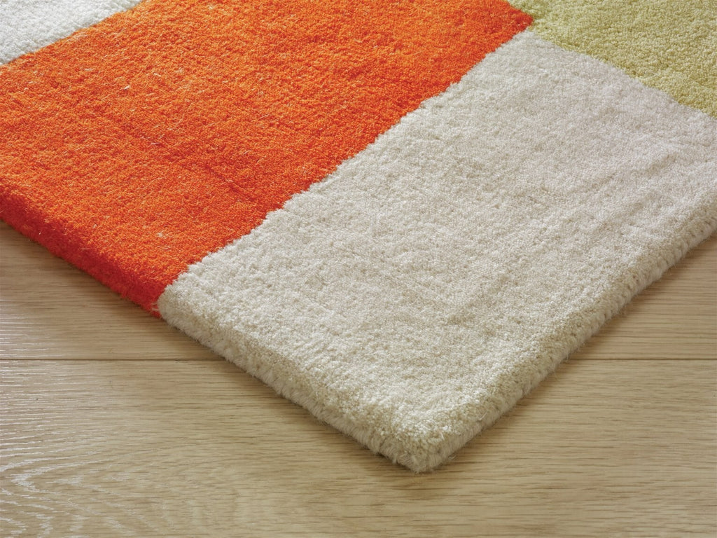 Habitat Quentin Abstract Wool Shaggy Rug - 200x140cm