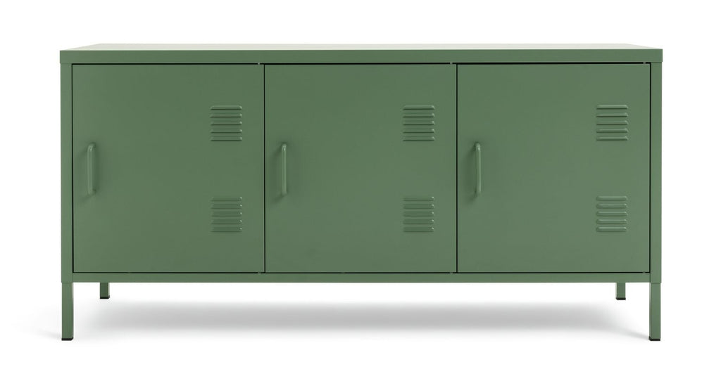 Habitat Stevie 3 Door Locker - Green ( B  Grade 50802 )