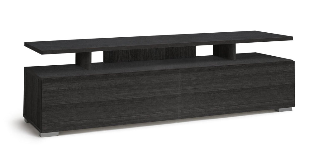 Habitat Floating Top TV Unit - Black & Brown ( B Grade 40998 - 40999 )