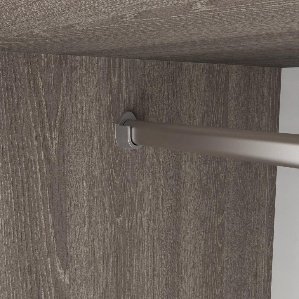 Seville 1 Door Wardrobe - Grey & Oak