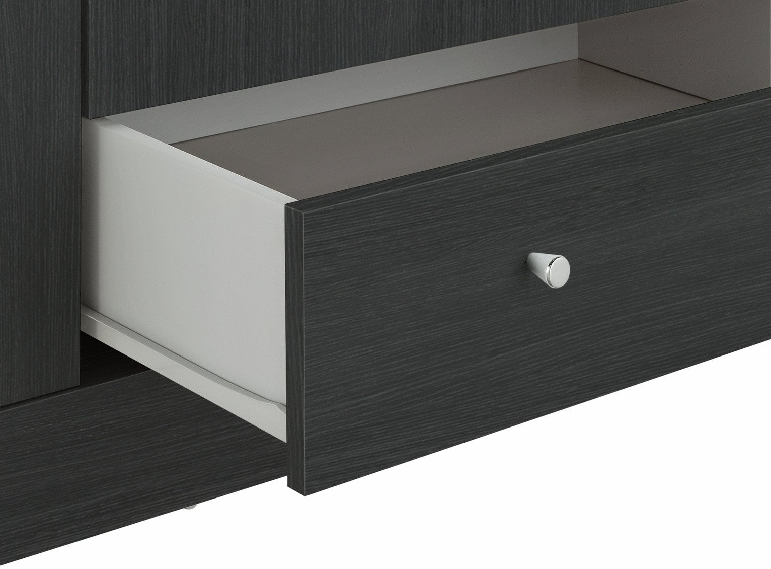 Home Malibu 4 Door 3 Drawer Wardrobe - Black Oak Eff | Combination wardrobe