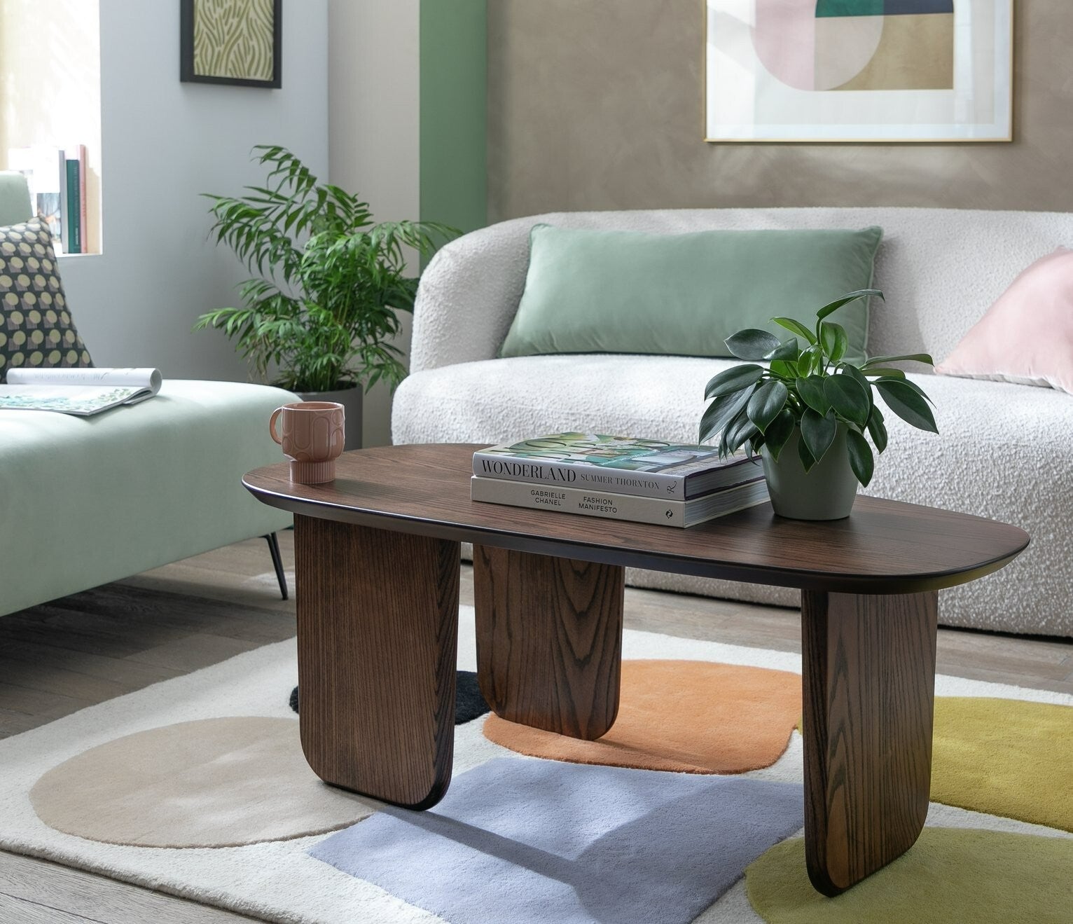 Habitat Xylo Coffee Table - Dark Wood ( B Grade 34915 )