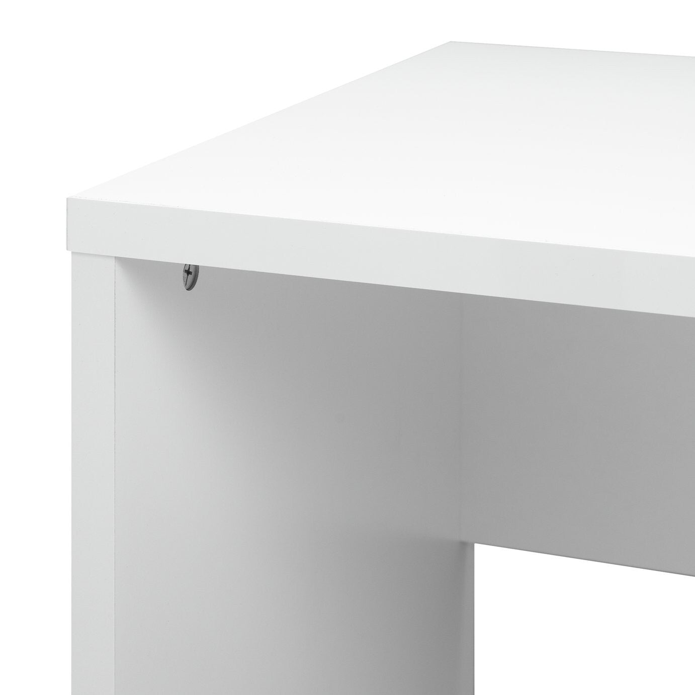 Habitat Jenson 1 Drawer Office Desk - White