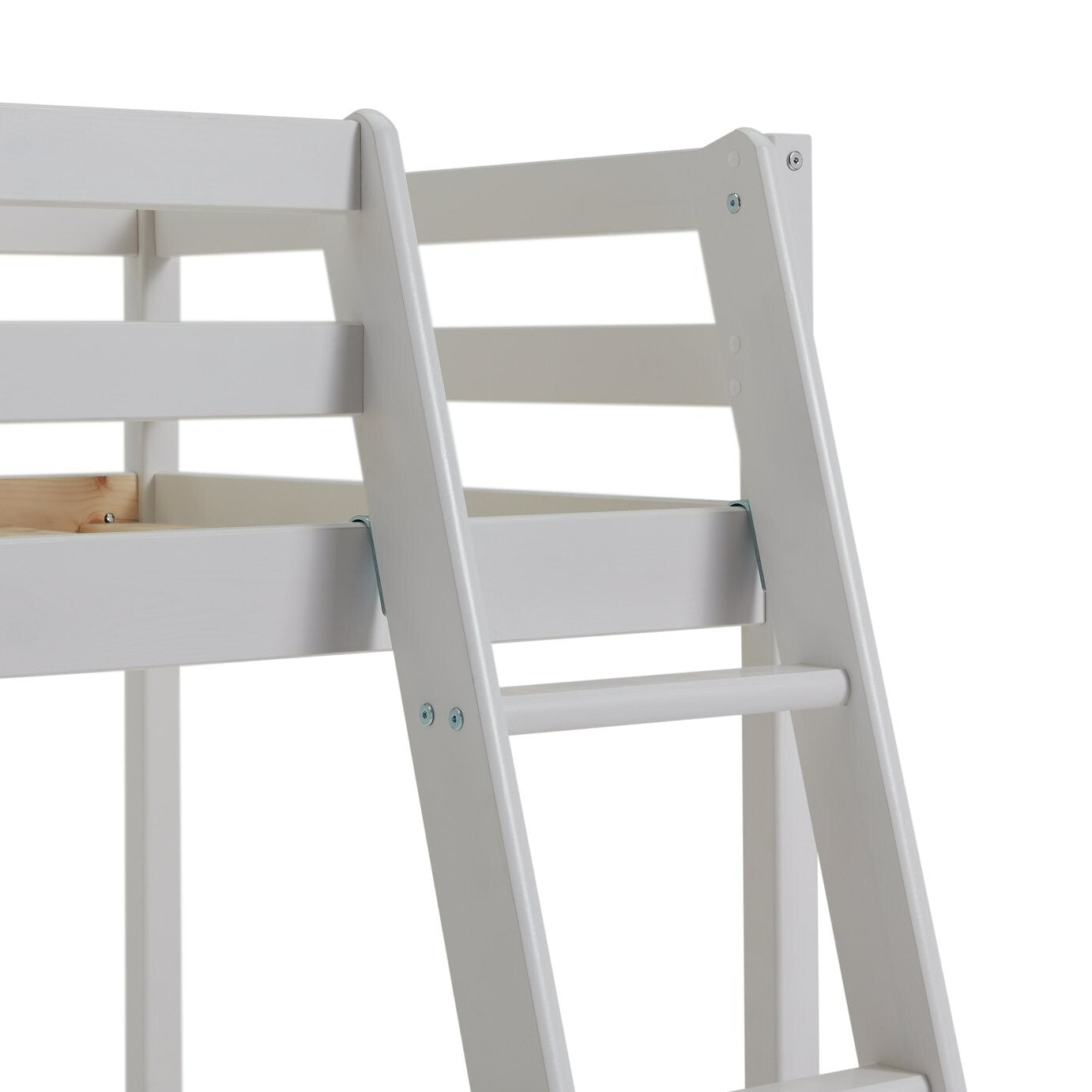 Kaycie High Sleeper Bed Single Bed Frame - White