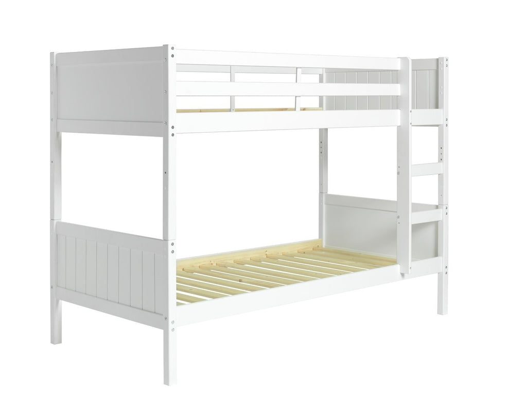 Detachable Bunk Bed-White | Convertible bunk bed