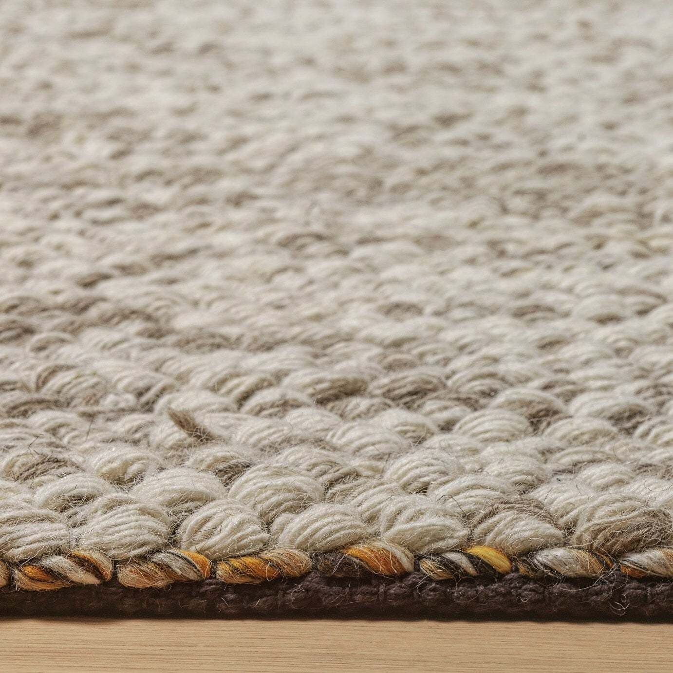 Habitat Gibbins Natural Flatweave Rug - 230x160cm