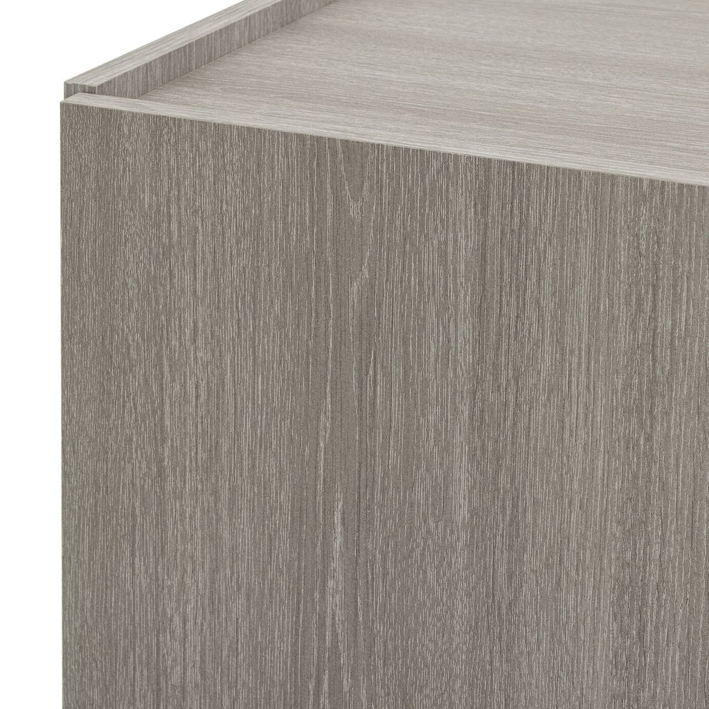 Seville 2 Door Shoe Storage Cabinet - Grey & Oak ( B Grade 41093 -  41092 )