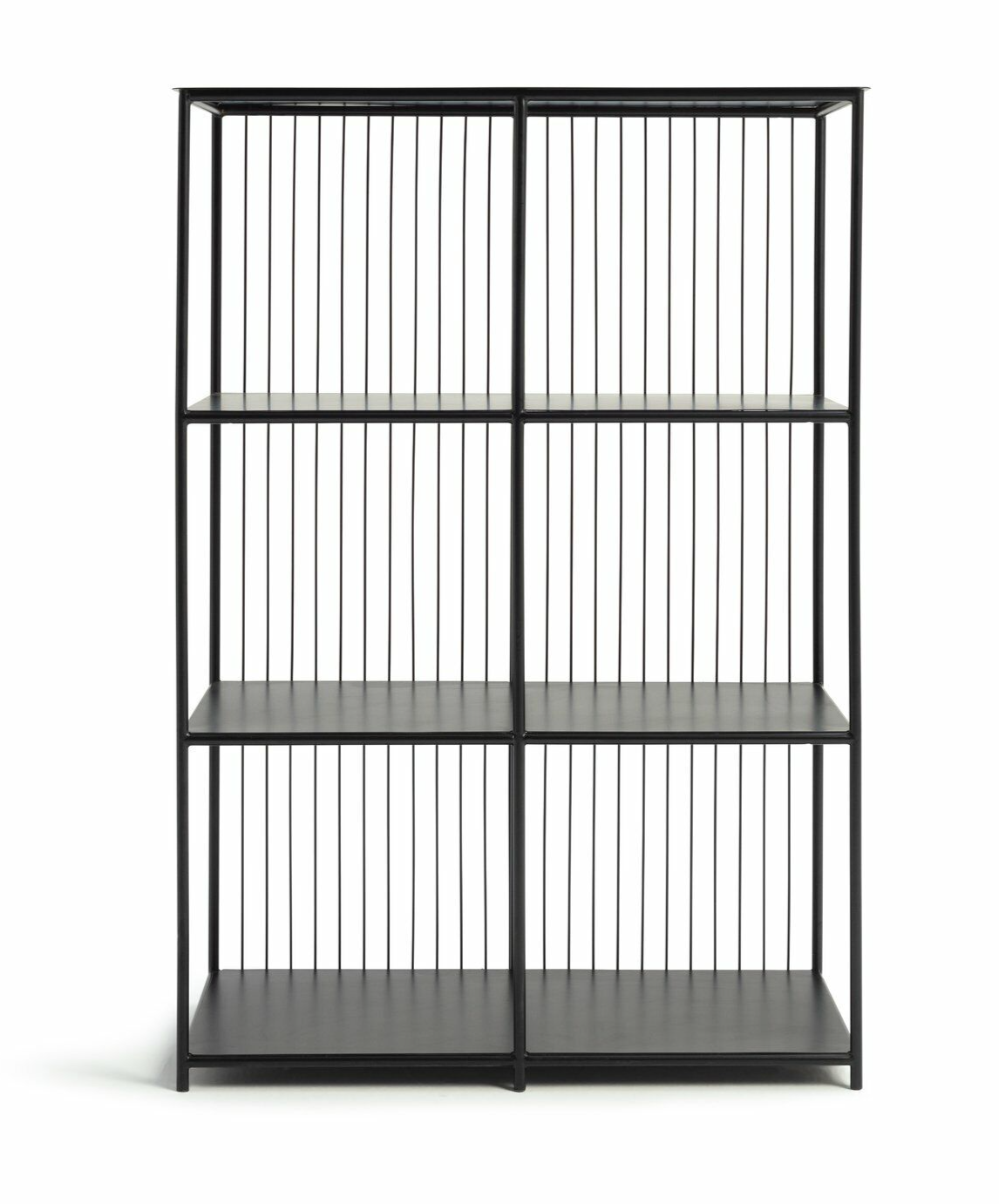 Habitat 6 Alfie Wire Shelving Unit - Black