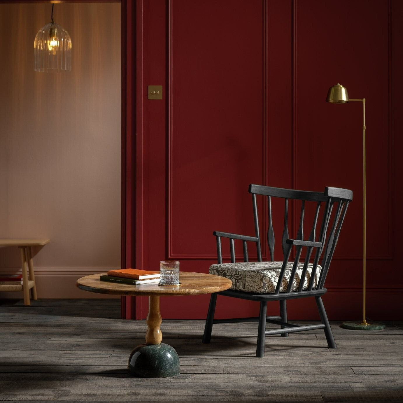 Habitat x Morris & Co. Hammersmith Marble Coffee Table