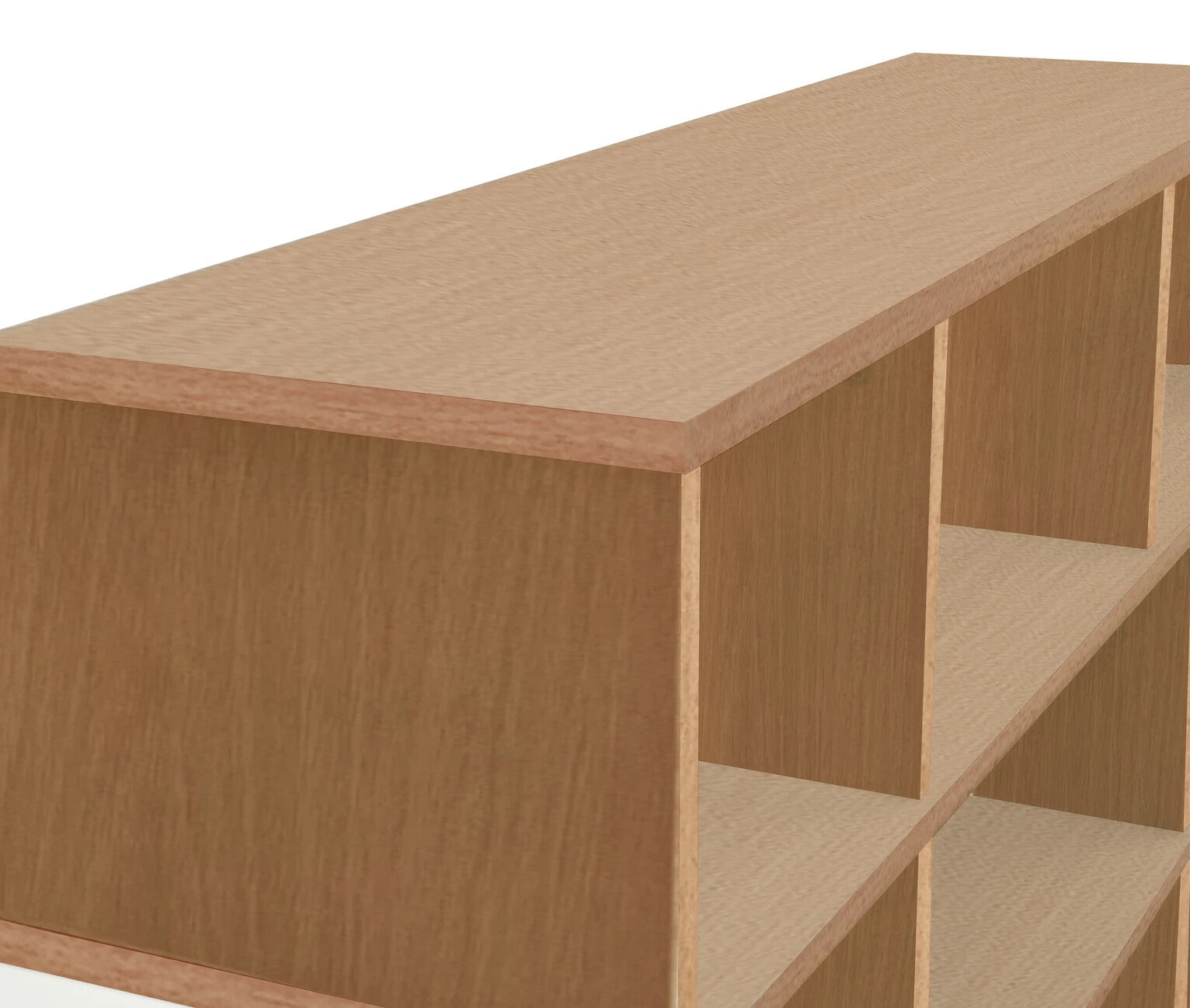 Cubes Wide Boockase - Oak Effect