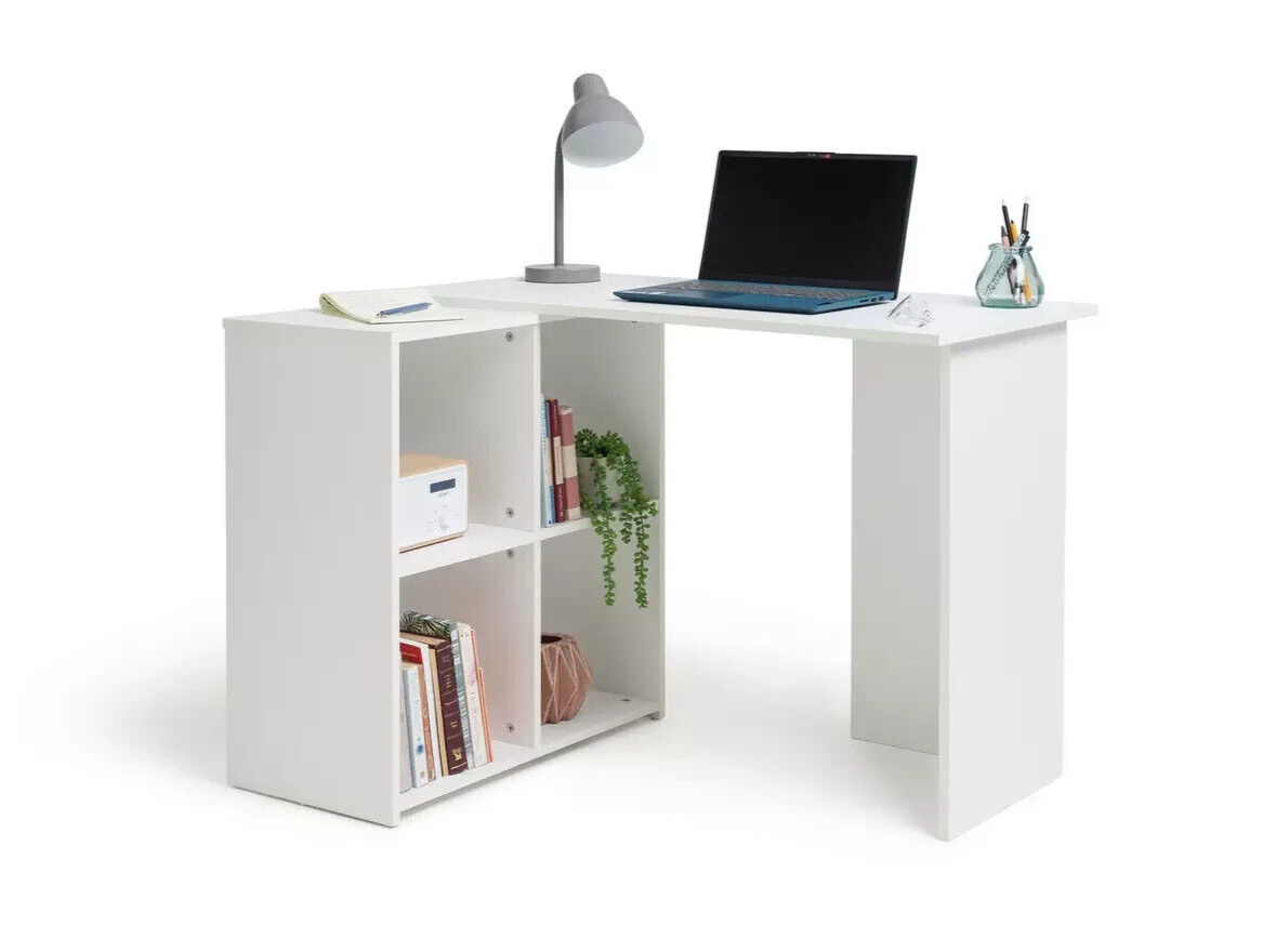Malibu Corner Office Desk - White