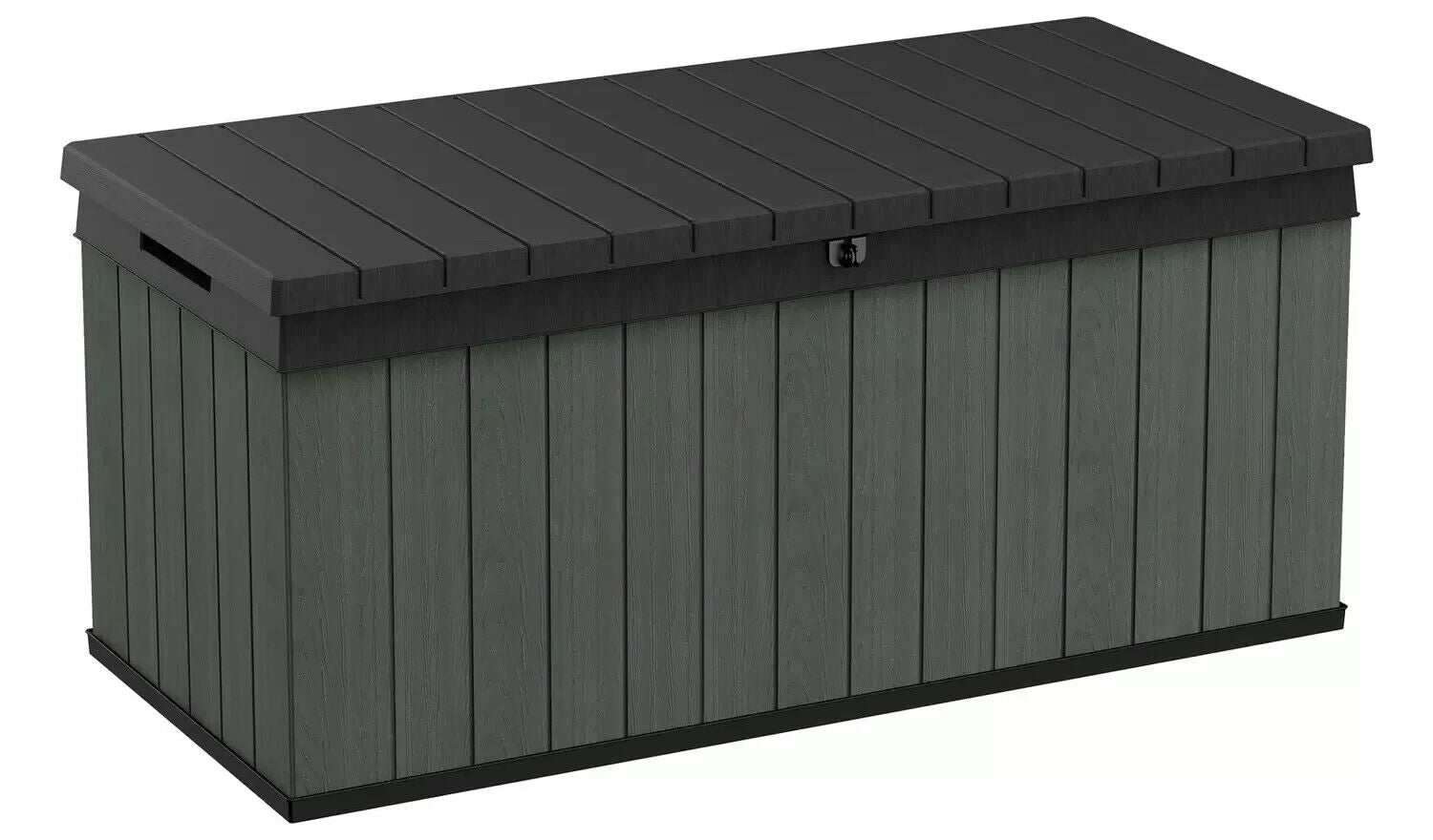 Keter Darwin 454L Outdoor Garden Storage Box - Green