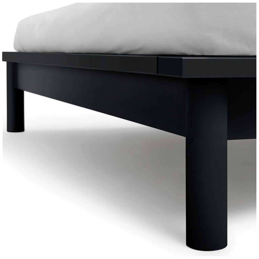 Habitat Akio Kingsize Platform Bed Frame - Black ( B Grade 32618  )