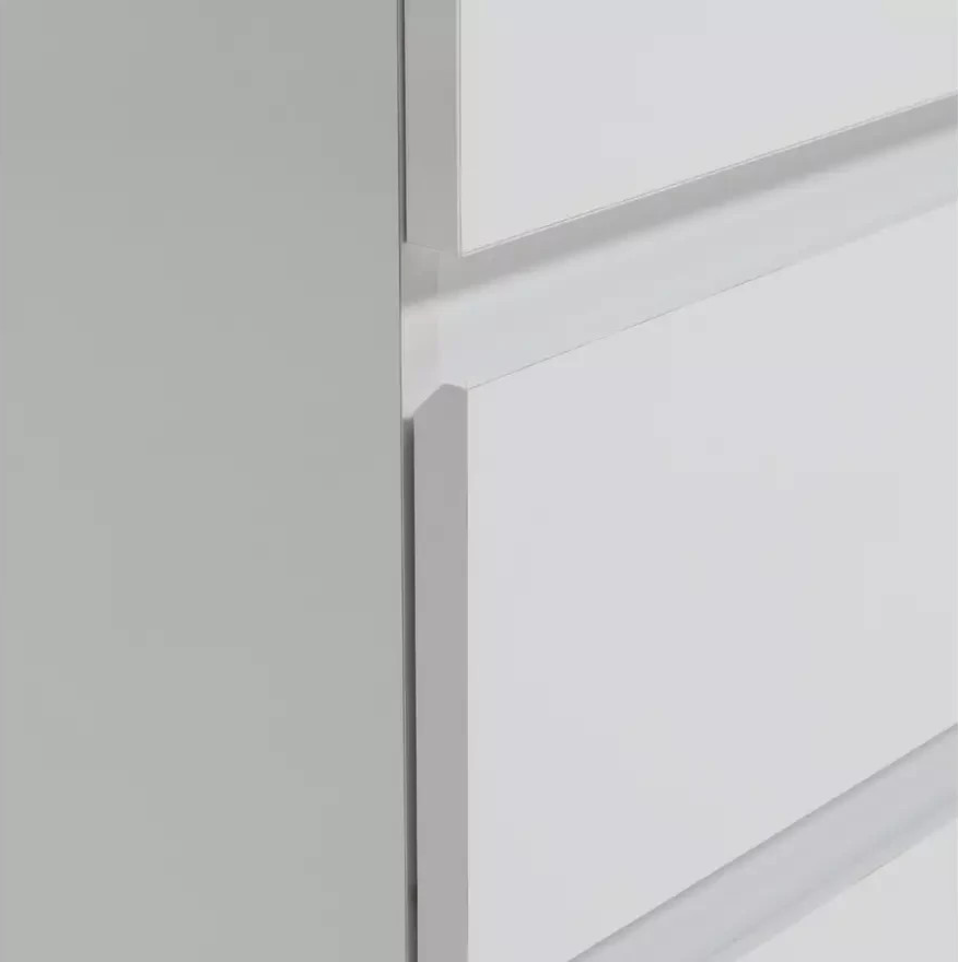 Jenson 2 Door 2 Drawer Wardrobe - White Gloss ( B Grade )