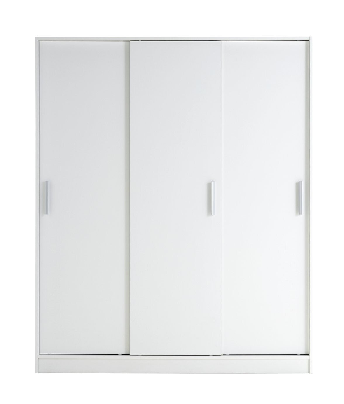 Home Nova 3 Door Sliding Wardrobe - White