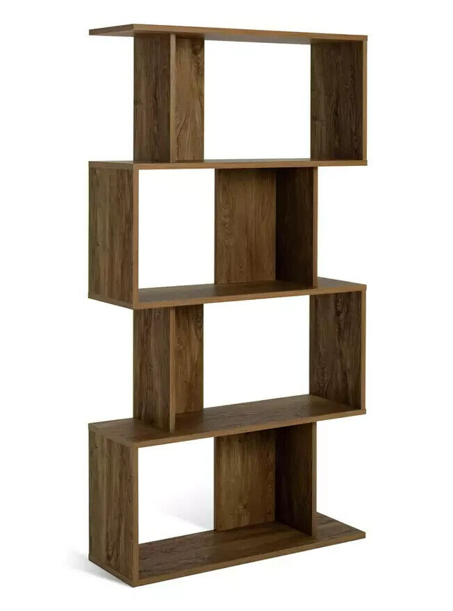Habitat Nomad Blocked Bookcase - Oak
