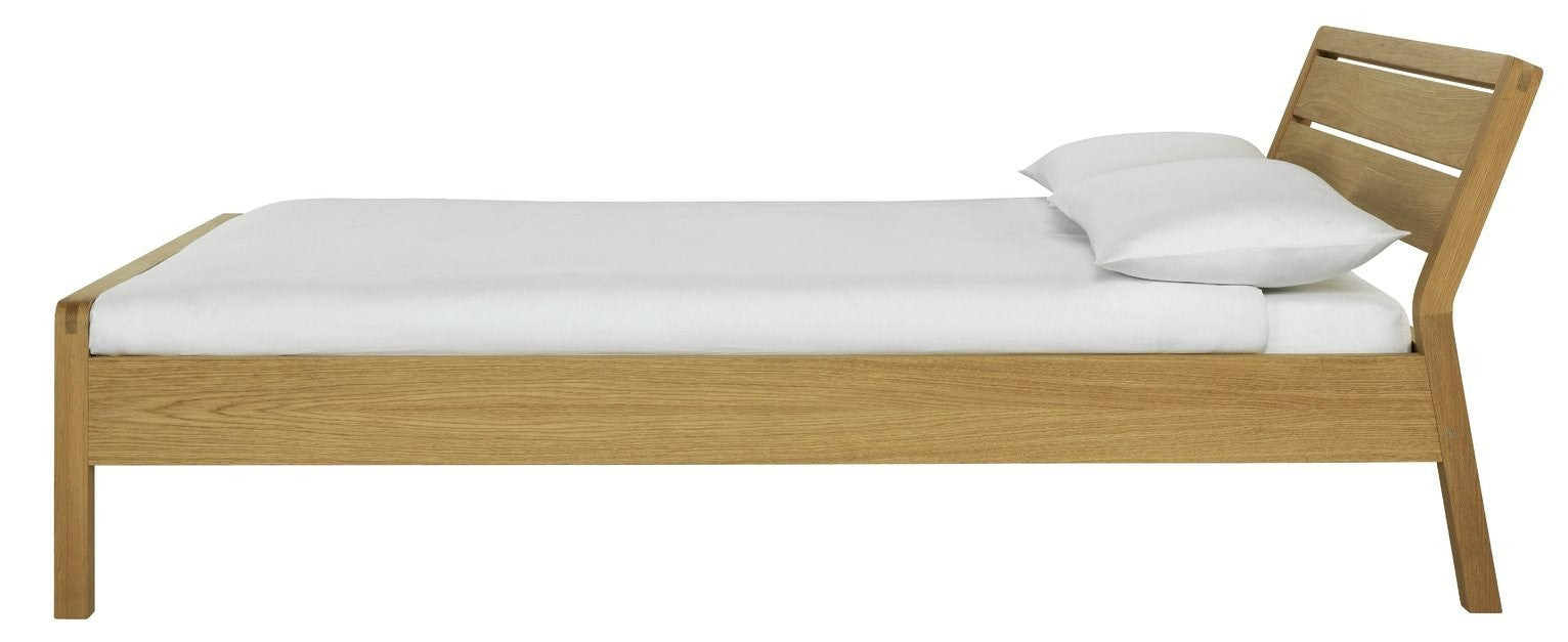 Radius Kingsize Wooden Bed Frame - Oak | Kingsize bed frame