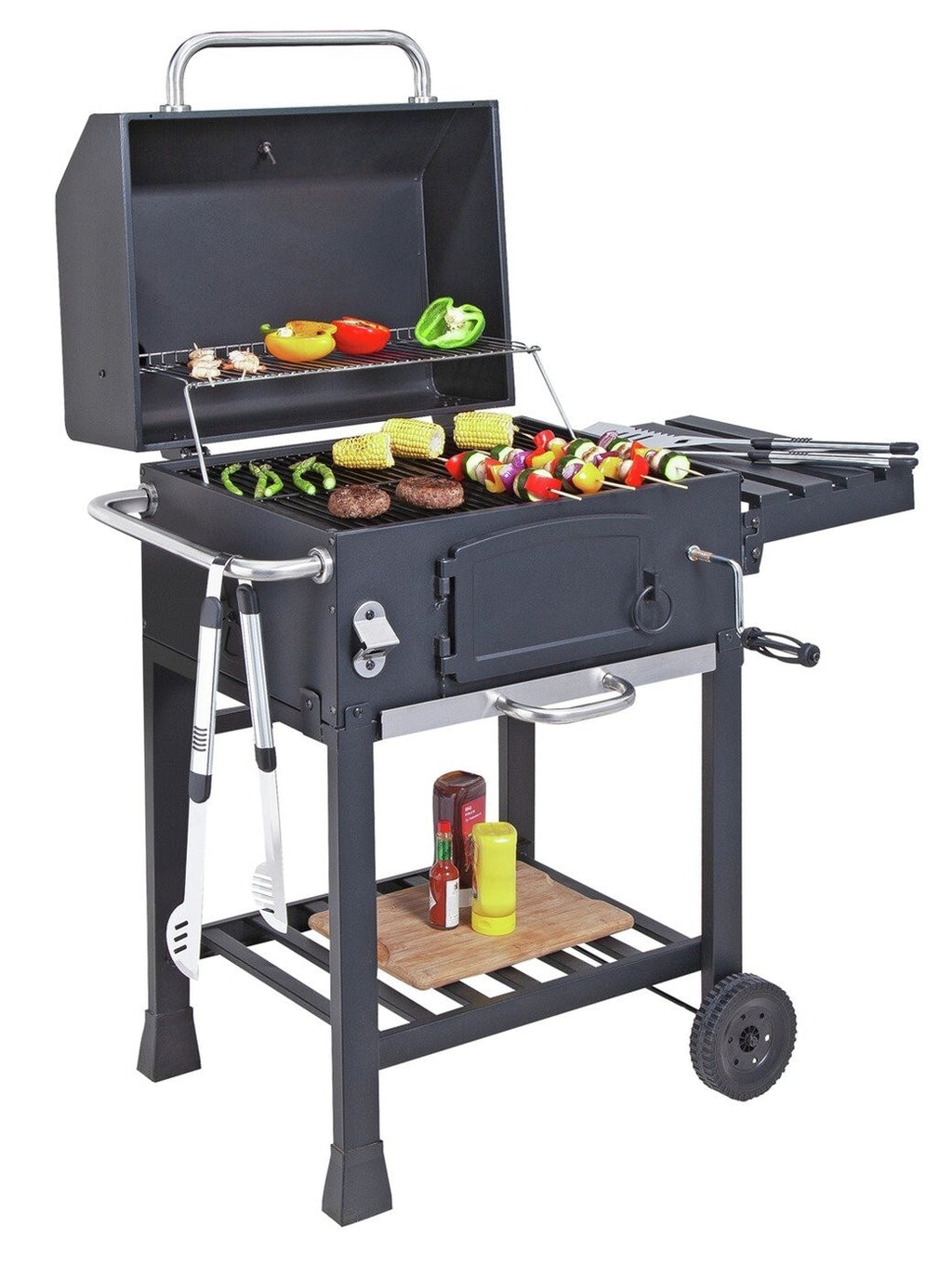 Trolley Charcoal BBQ