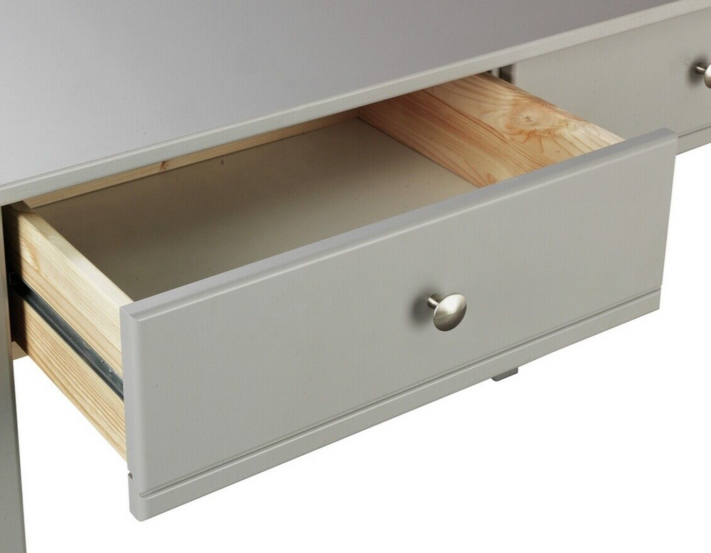 Brooklyn 2 Drawers Desk - Grey ( B Grade 15958 )