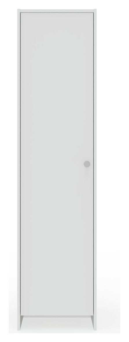 Seville 2 Piece 1 Door Wardrobe Set - White ( B Grade 51891- 51884 )