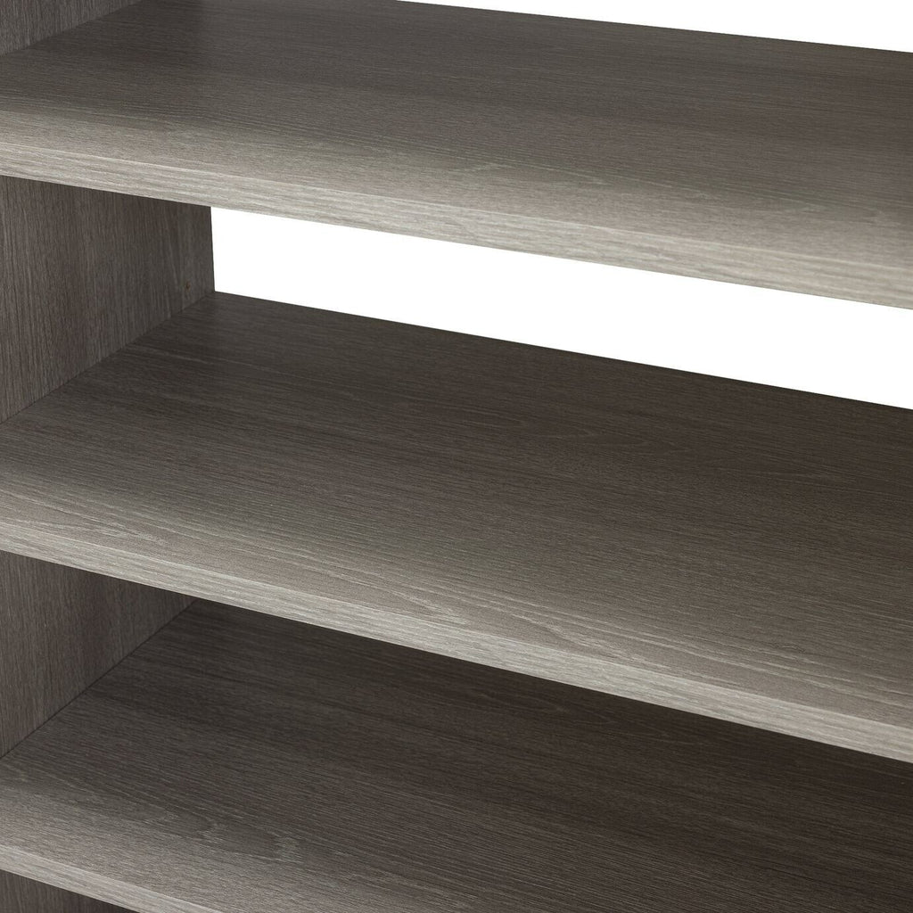 Seville 2 Door Shoe Storage Cabinet - Grey & Oak ( B Grade 41093 -  41092 )