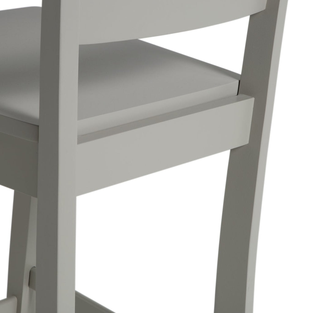 Chicago Pair of  Bar  Stools - Grey