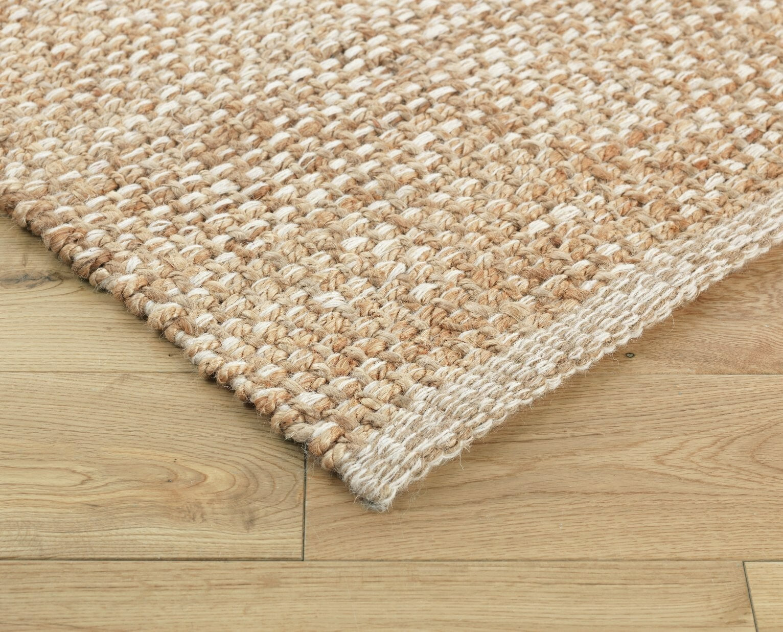 Habitat Jute Flatweave Rug - Natural - 140x200cm