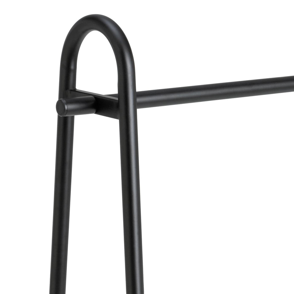 Habitat Turner Single Clothes Rail - Black