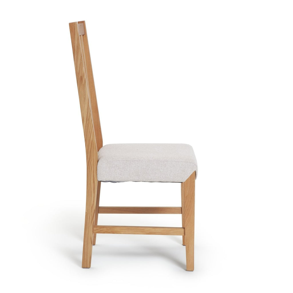 Rosmond Pair of 2 Oak Dining Chairs | dining room chairs