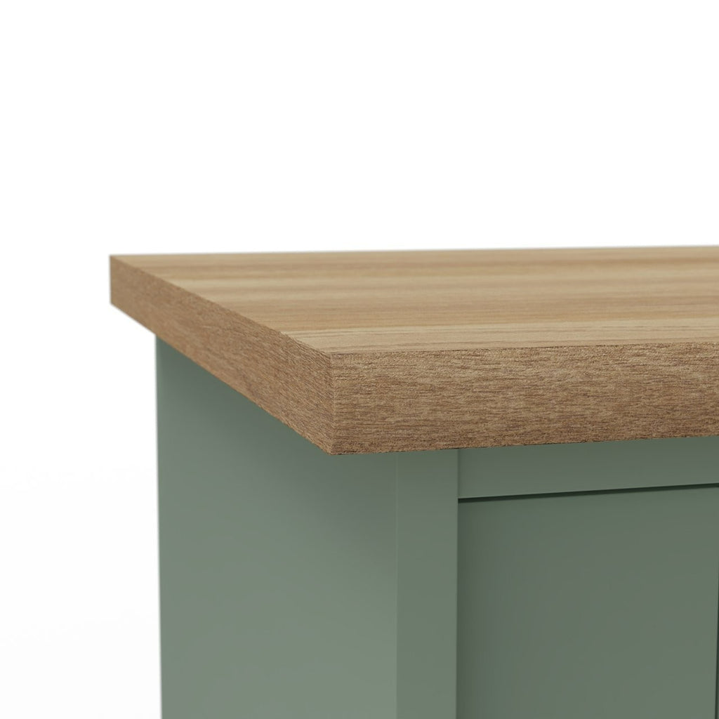 Home Winchester 2 Door TV Unit - Reed Green | modern TV unit