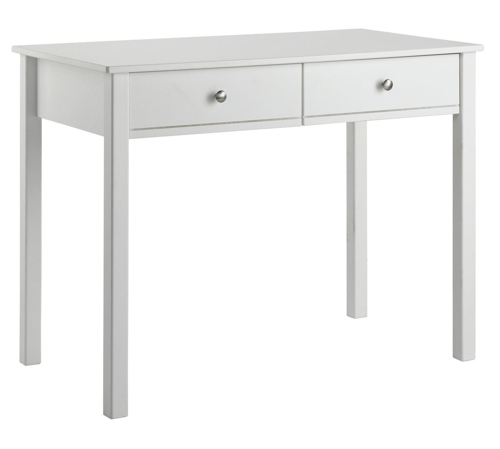 Habitat Brooklyn 2 Drawer Desk - White