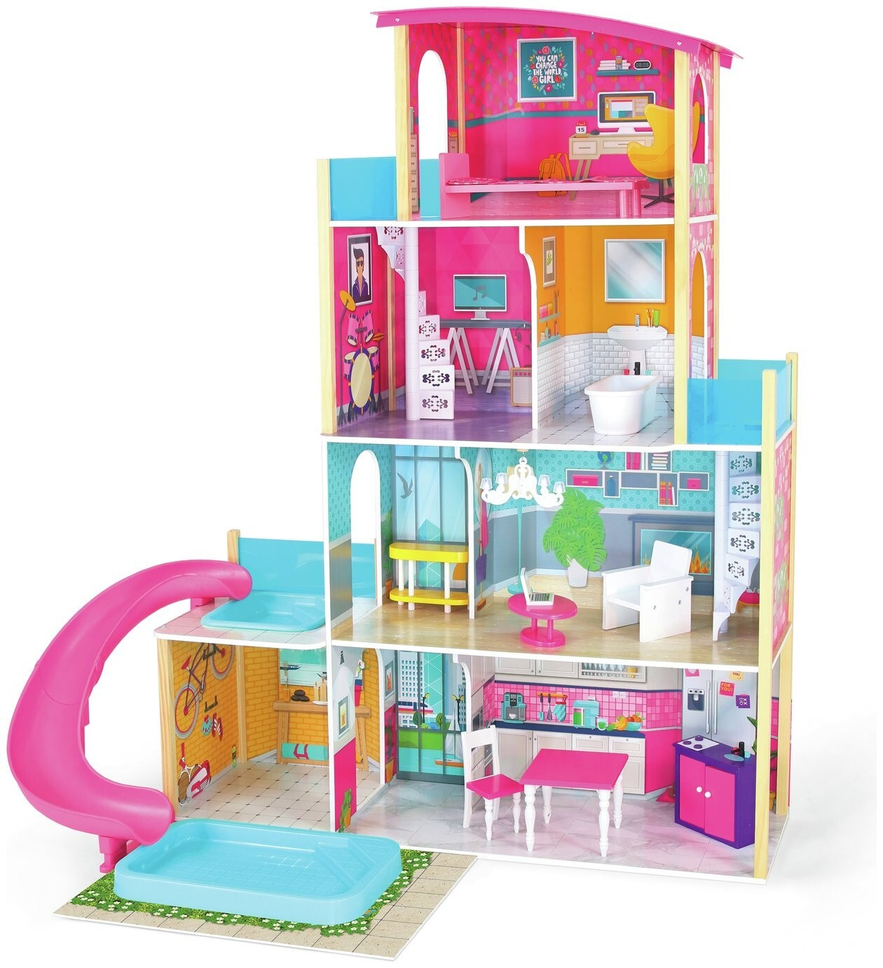 Jupiter Workshops Malibu Mansion Dolls House