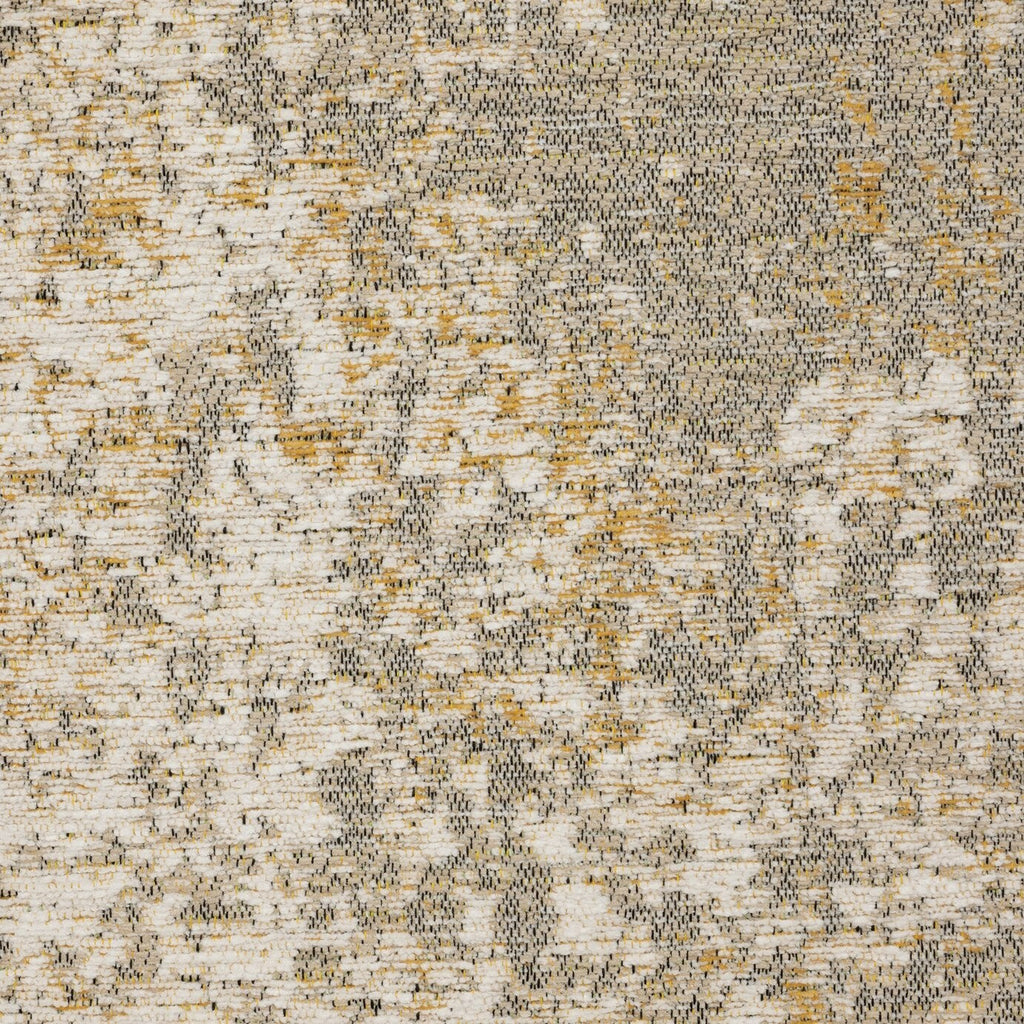 Habitat Distressed Abstract Gold Flatweave Rug - 230x160cm