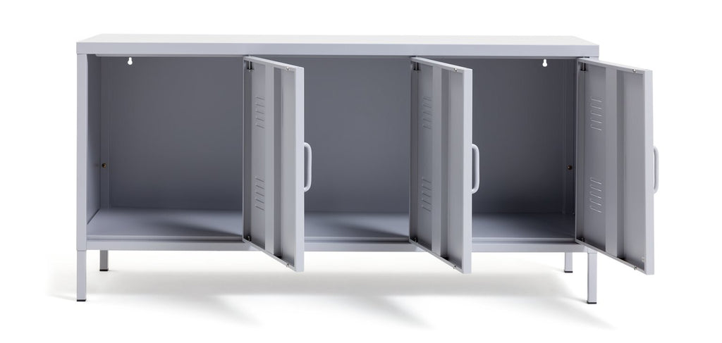 Habitat 3 Door Locker - Grey ( B Grade 27259 )