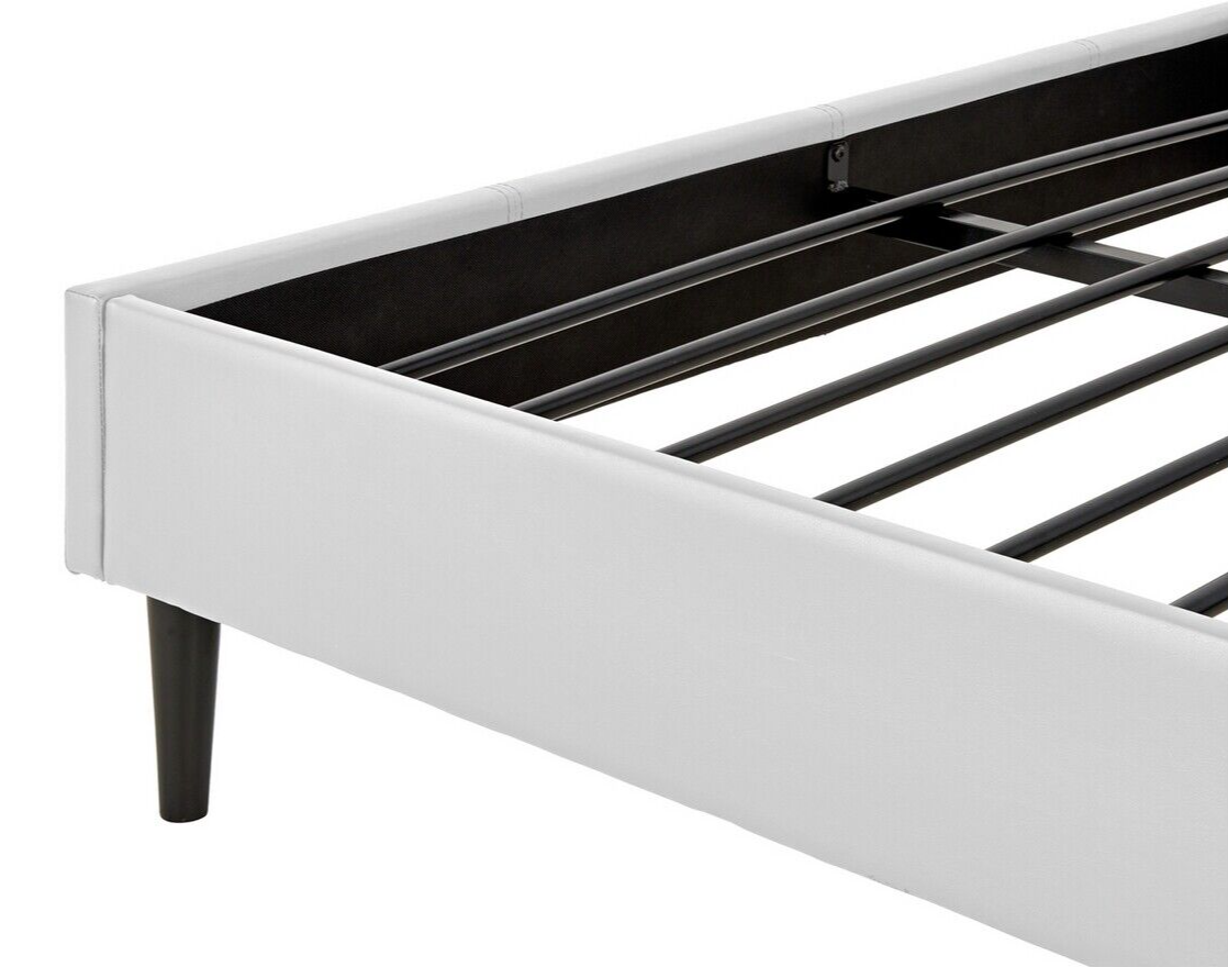 Skylar Double Bed Frame - White