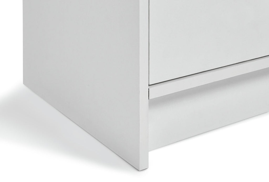 Home Malibu 8 Drawer Chest - White | White clothes storage unit