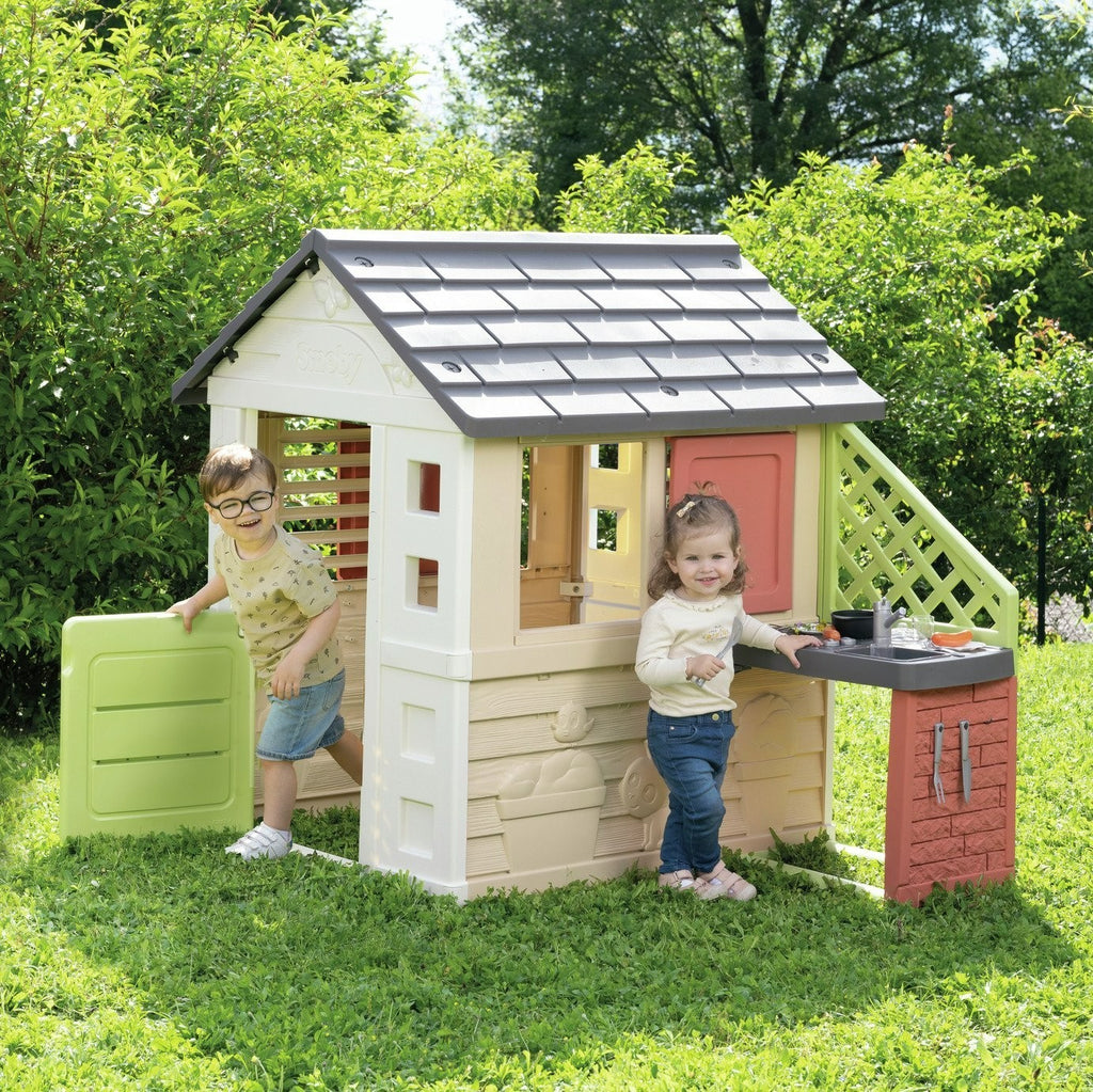 Smoby Nature Playhouse and Kitchen | Playhouse with Kitchen