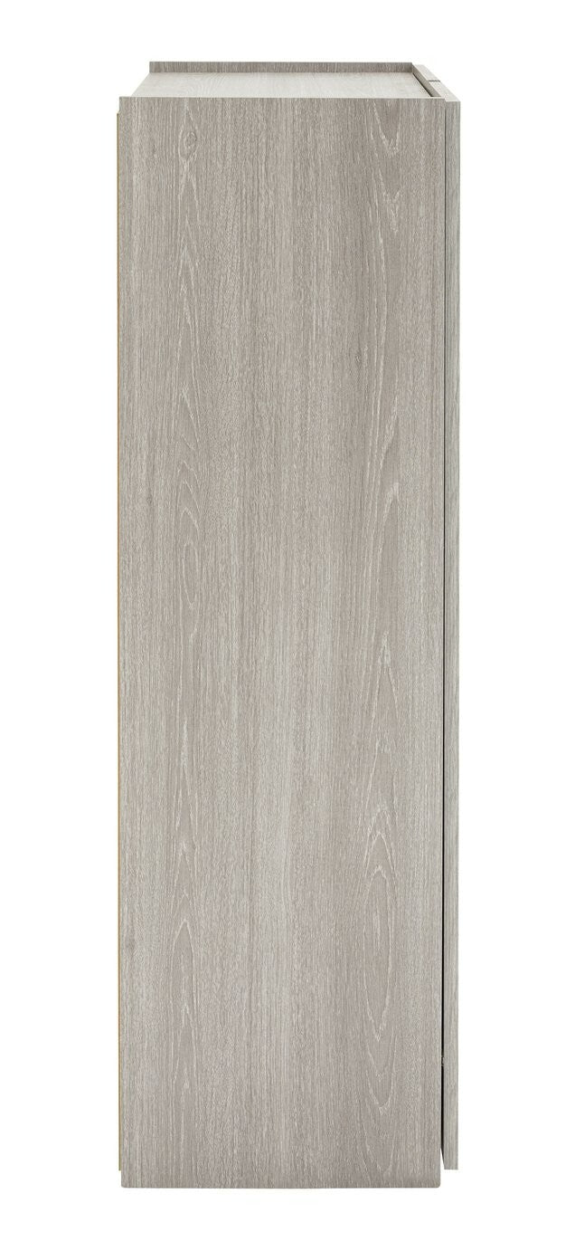 Seville 2 Door Shoe Storage Cabinet - Grey & Oak ( B Grade 41093 -  41092 )
