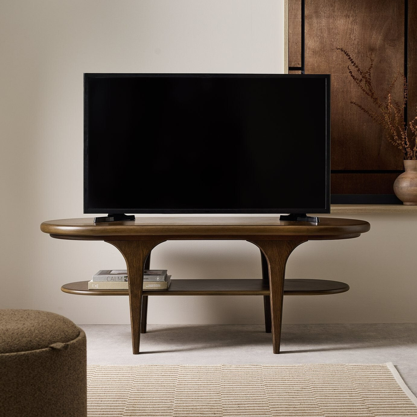 Laila TV Unit - Walnut