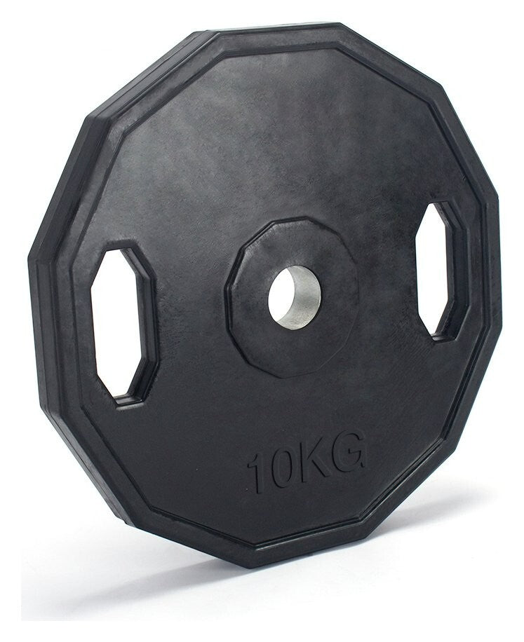 Pro Fitness Olympic Rubber Weight Plates 2 x 10kg