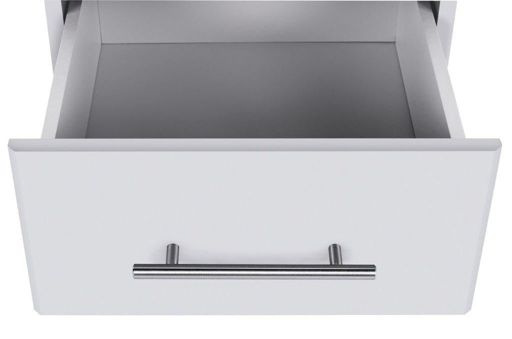 Normandy 3 Drawer Bedside Cabinet - White ( B Grade 36233 )