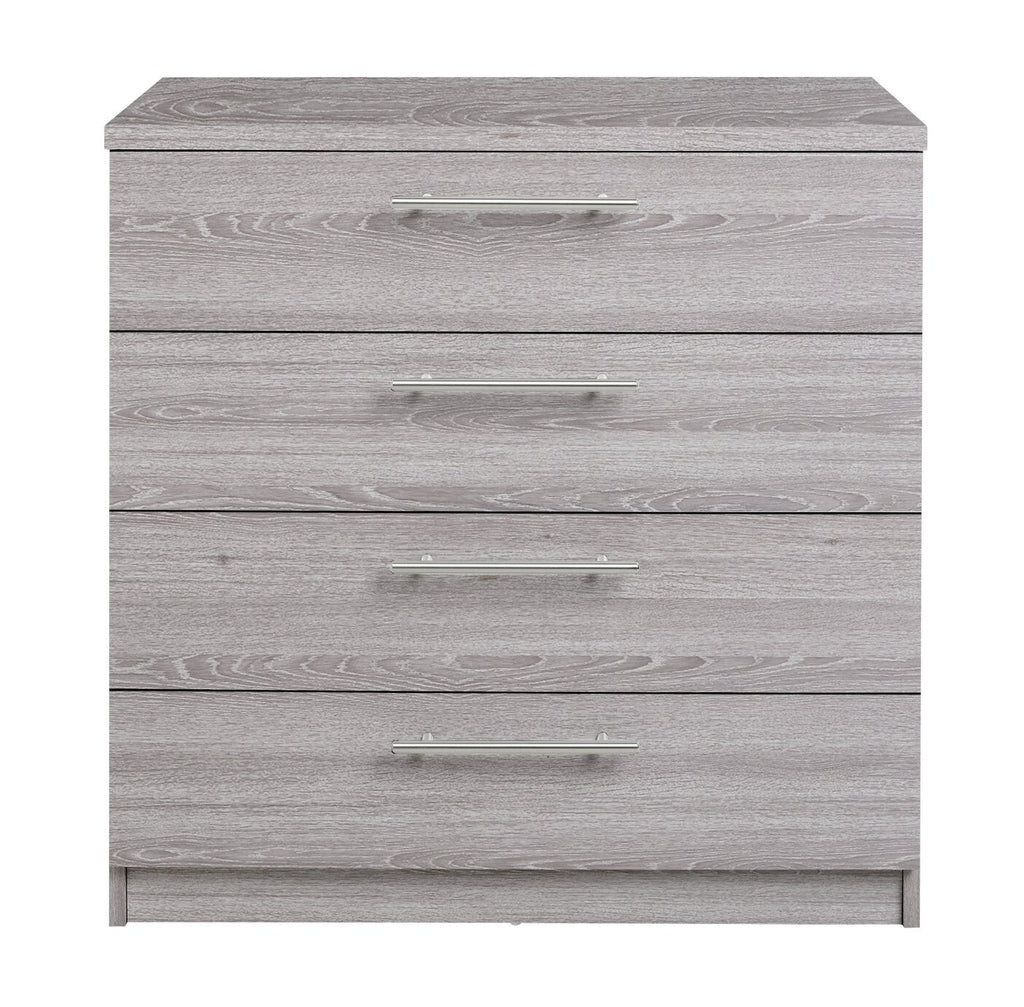 Home Brisbane 4 Drawer Chest â€“ Grey Oak | Stylish Furniture Bedroom Living