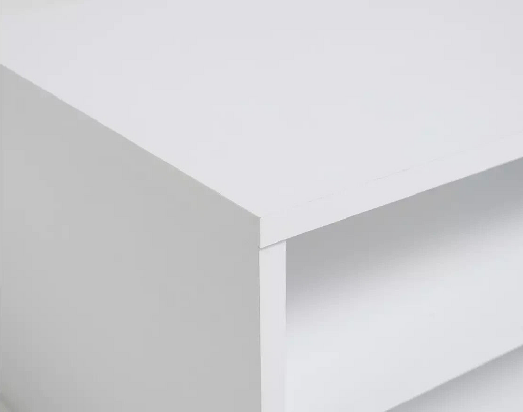 Habitat Squares 1 Drawer TV Unit - White