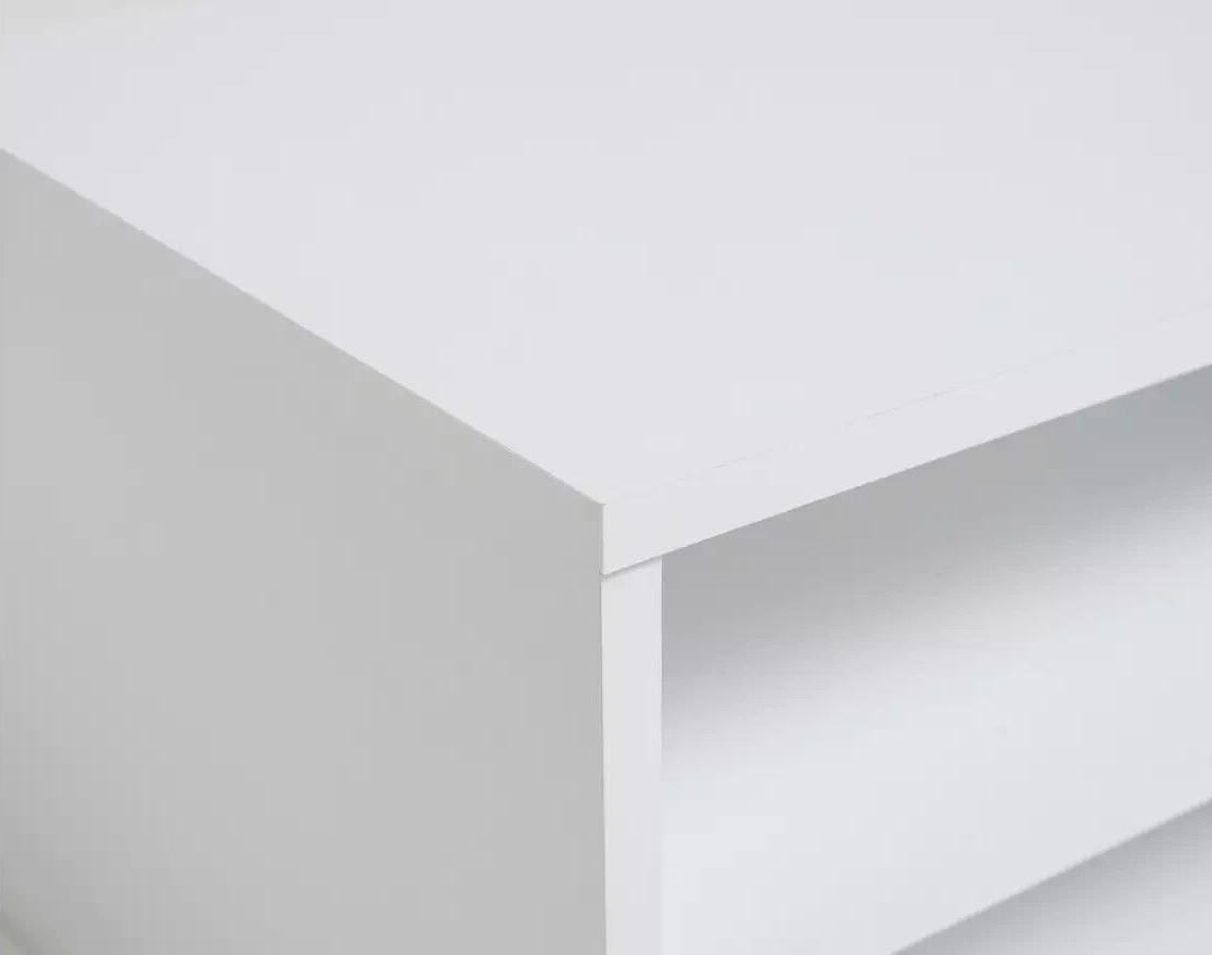 Habitat Squares 1 Drawer TV Unit - White
