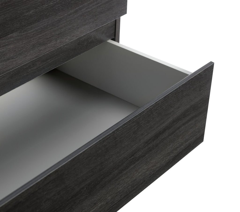 Habitat Jenson 5 Drawer Chest - Black Brown
