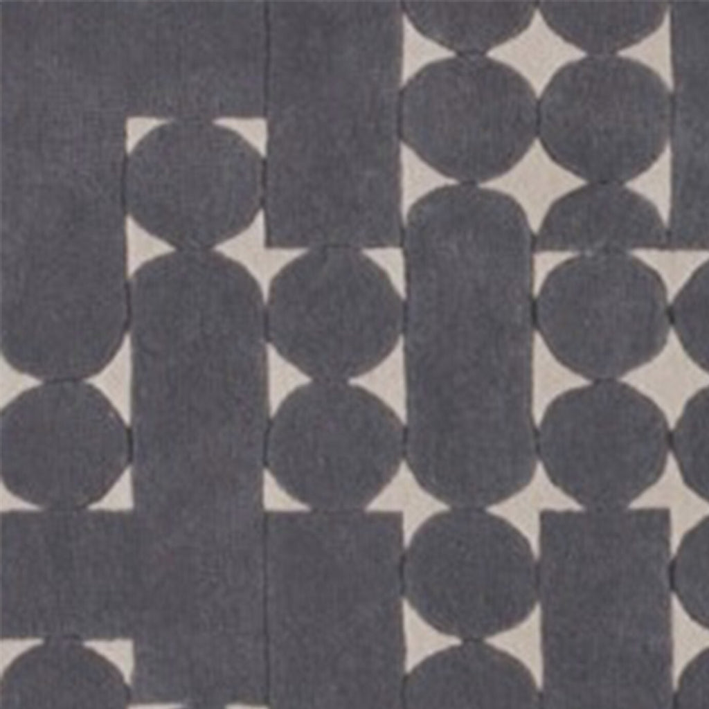 Habitat Penrose Patterned Wool Rug - 170x240cm - Grey