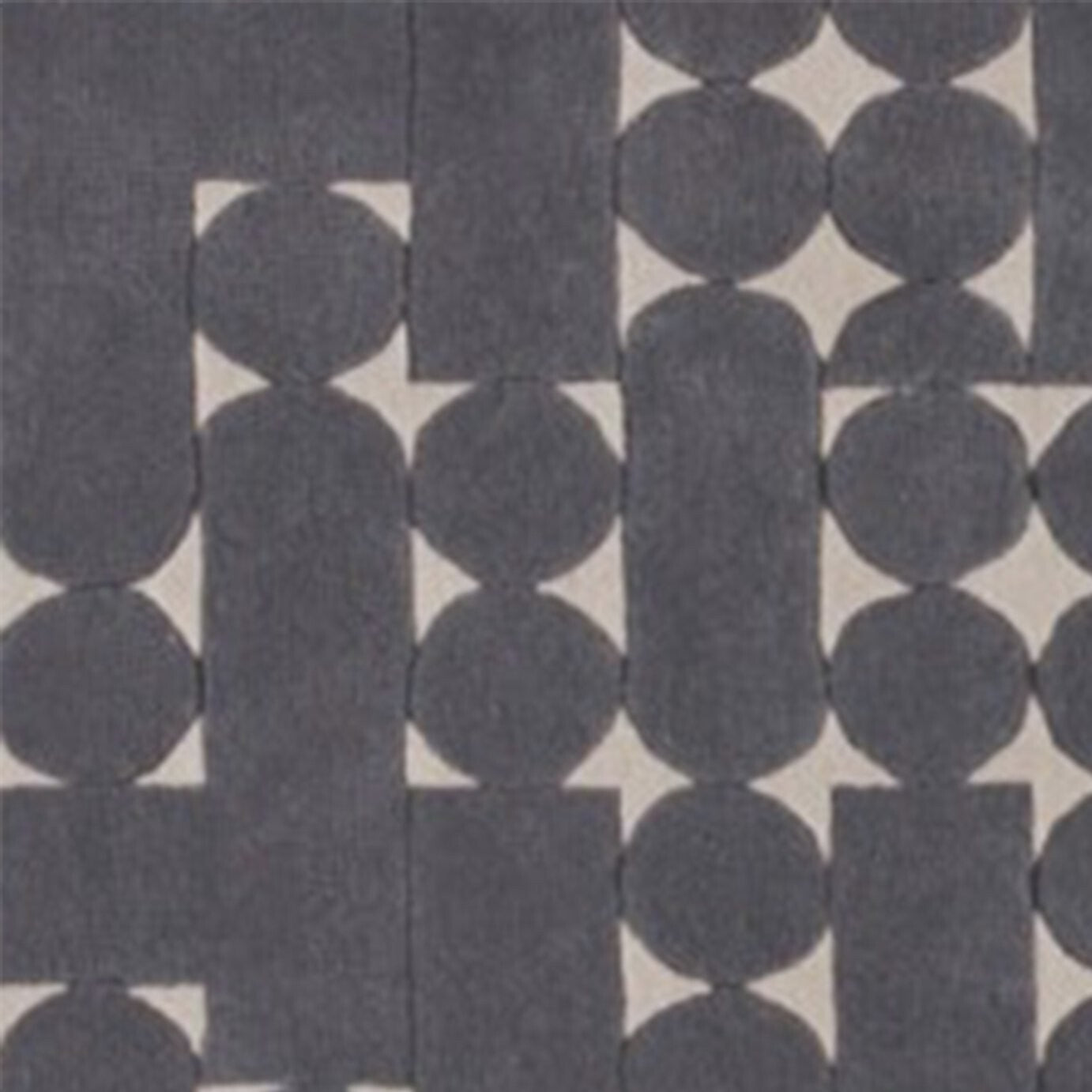 Habitat Penrose Patterned Wool Rug - 170x240cm - Grey